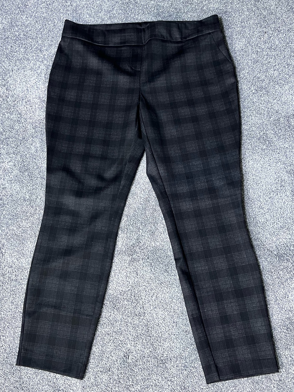 Hilary Radley Black Stretch Leggings